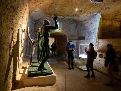 Salvador Dalí, La danza del tempo, Matera. Credits Francesco Giase del Circolo La Scaletta