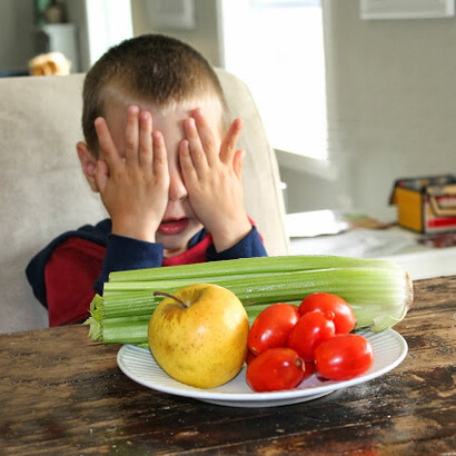 Children are sometimes picky eaters