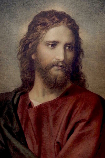 «Cristo y el joven rico» (1890), Heinrich Hofmann