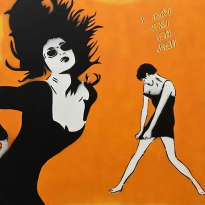 Miss Tic, L'art est un jeu (détail), 2001. Avec l’aimable autorisation de la Galerie Danysz
