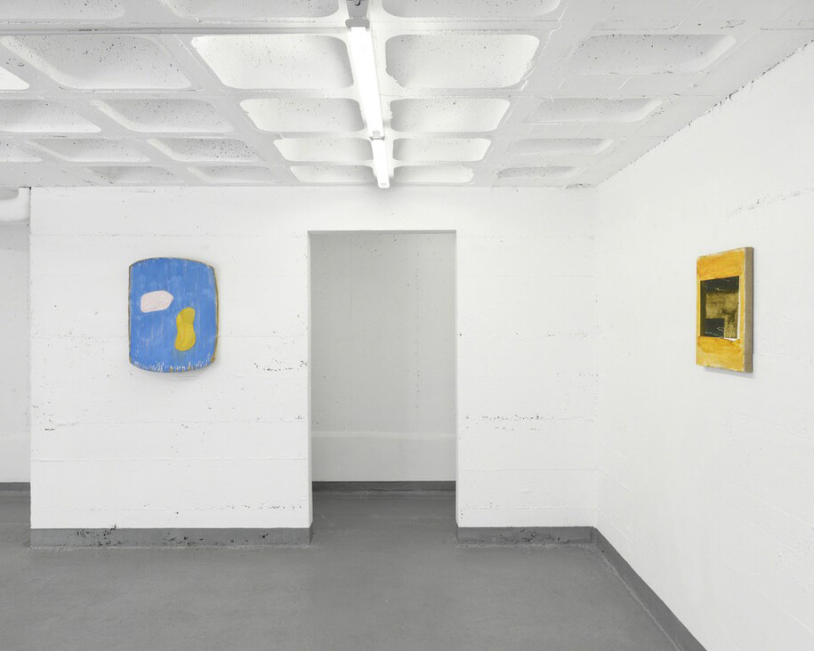 Ron Gorchov, Erik Lindman and Nathlie Provosty. Courtesy of Ribordy Contemporary