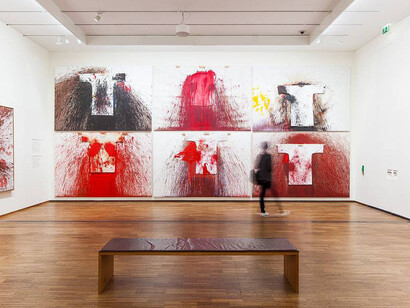 Nitsch. Spaces of Color. Courtesy of Albertina Museum