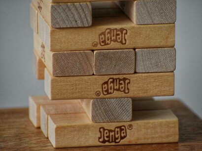 The game entitled Jenga is a fun way to learn how to be constructive