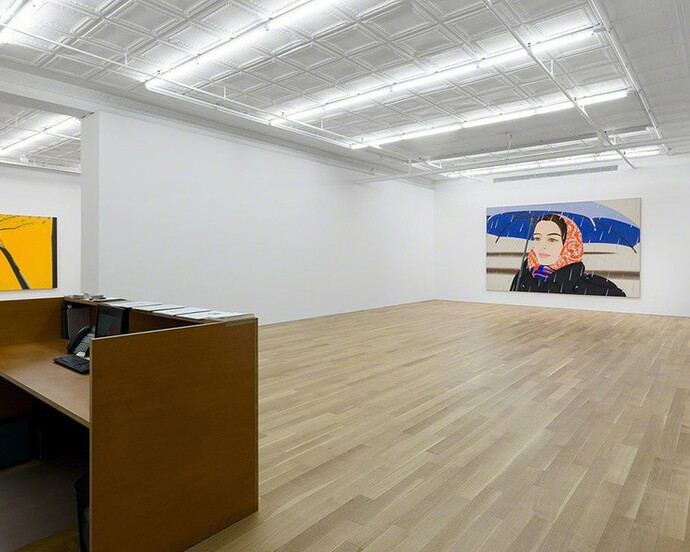 Alex Katz. Courtesy of Peter Blum Gallery