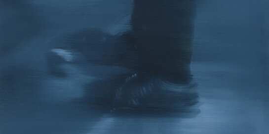 Katherine Spindler, Sound, 2017, oil on Fabriano Tela. Courtesy of Barnard Gallery 
