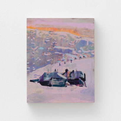 John Maclean, Violet Snow. Courtesy of The Approach Gallery