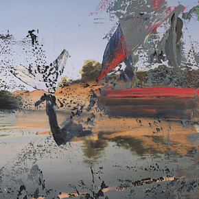 Gerhard Richter. Courtesy of Kunstforum Wien