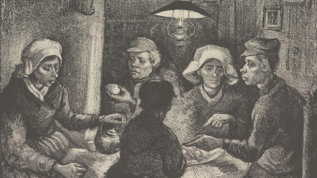 "The Potato Eaters", Vincent Van Gogh (1885)
