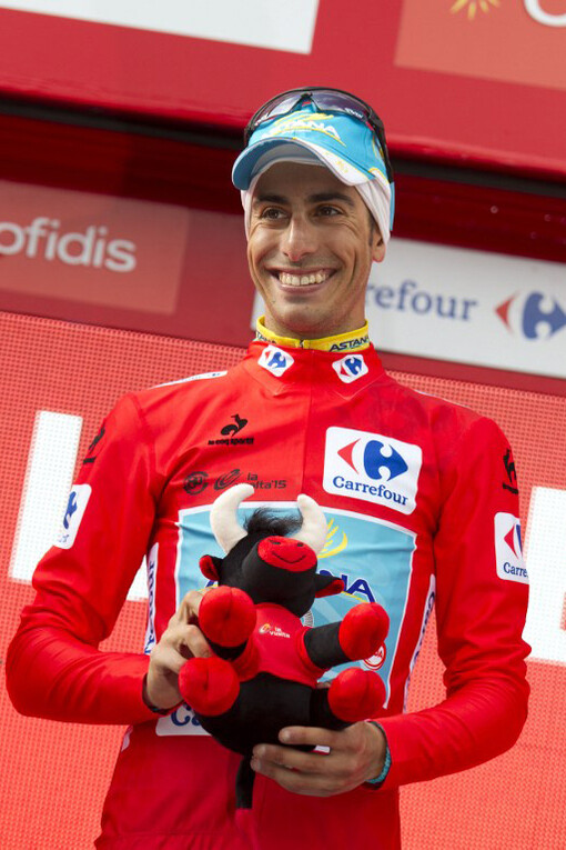 Fabio Aru maglia Rossa