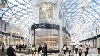 Galería de un centro comercial