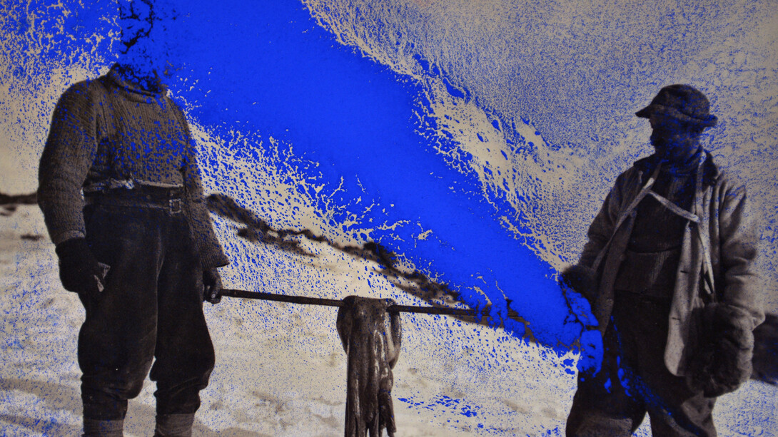 Manfred Müller,
Untitled from the series Sub Aqua (detail), 2019 - 2020,
Signed on recto by the artist in pencil,
Color pigment print on Cold Press Bright paper,
Paper: 41 x 29.5 inches/ Image: 19 x 23.5 inches,
Paper: 104 x 75 cm/ Image: 59.5 x 47 cm,
Edition of 9 plus 1 artist's proof (#1/7). Courtesy of the artist and Rosegallery