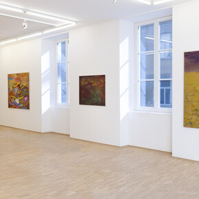 Abel Auer, Concerning the spirit, ausstellungsansicht. Mit freundlicher genehmigung der Galerie Nosbaum Reding