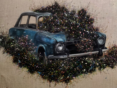 Ali Moradi, Cars. Courtesy of Barbara Frigerio Contemporary Art