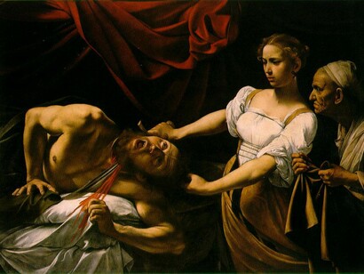 La Judith bíblica enseña cómo tratar a los hombres: «Judith y Holofernes» (1599), Caravaggio