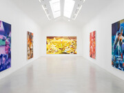 Katherina Olschbaur, Sweet expulsion, exhibition view. Courtesy of Perrotin Gallery