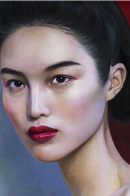 Ling Jian. Air Purifier 2, oil on canvas, 200 x 180 cm, 2015