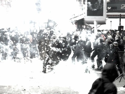 La policía a lo suyo