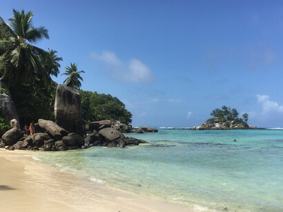 Spiaggia di Mahé, Isola delle Seychelles