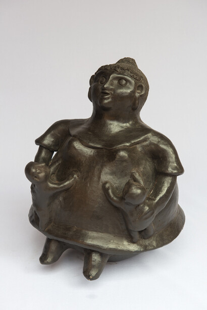 Das mãos e do barro. Courtesy of Galeria Millan