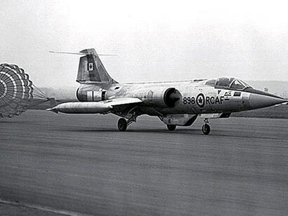 CF-104. Courtesy of The Military Museums 