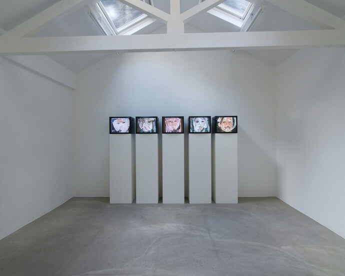 A is for Analogue, exhibition view. Courtesy of the artists and narrative projects, London.
