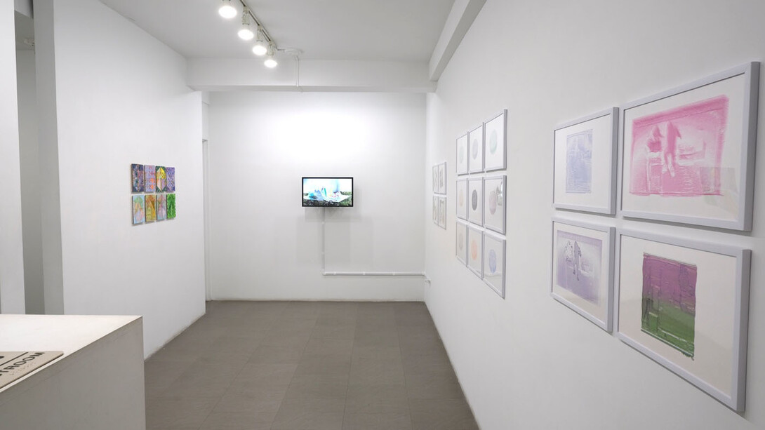 Tom Burtonwood, Difference and repetition, exhibition view. Courtesy of Bert Green Fine Art