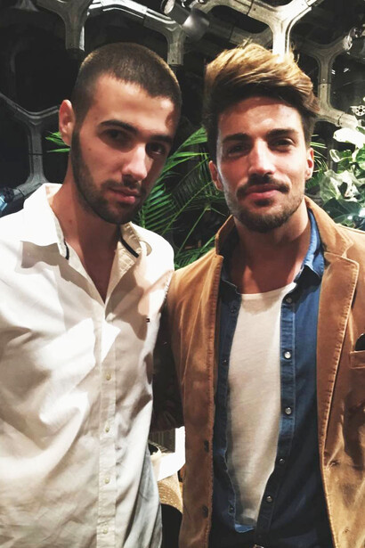 Djordje Bukvic with Mariano Di Vaio