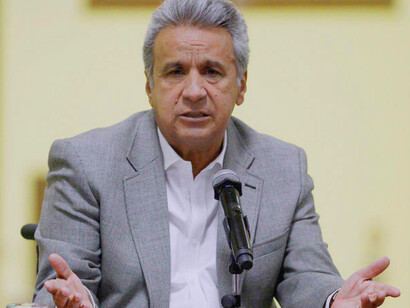 Lenín Moreno Garcés​​ ​es un político y administrador ecuatoriano. Fue presidente del Ecuador en el periodo constitucional 2017-2021