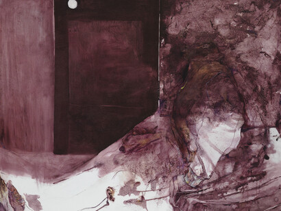 Jennifer Packer, Vision Impaired, 2015, Oil on canvas, 107.5 x 137 cm, Courtesy: Corvi-Mora, London