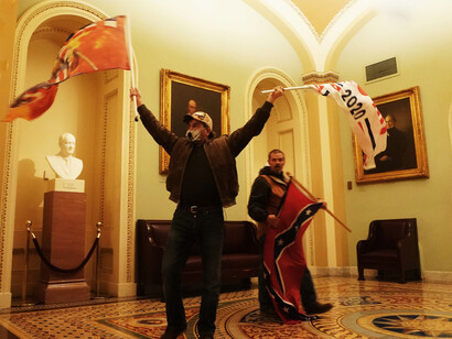 As the mob took over House and Senate chambers, lawmakers were sent into hiding for their protection