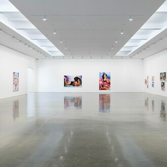 Marilyn Minter, exhibition view. Courtesy of Regen Projects