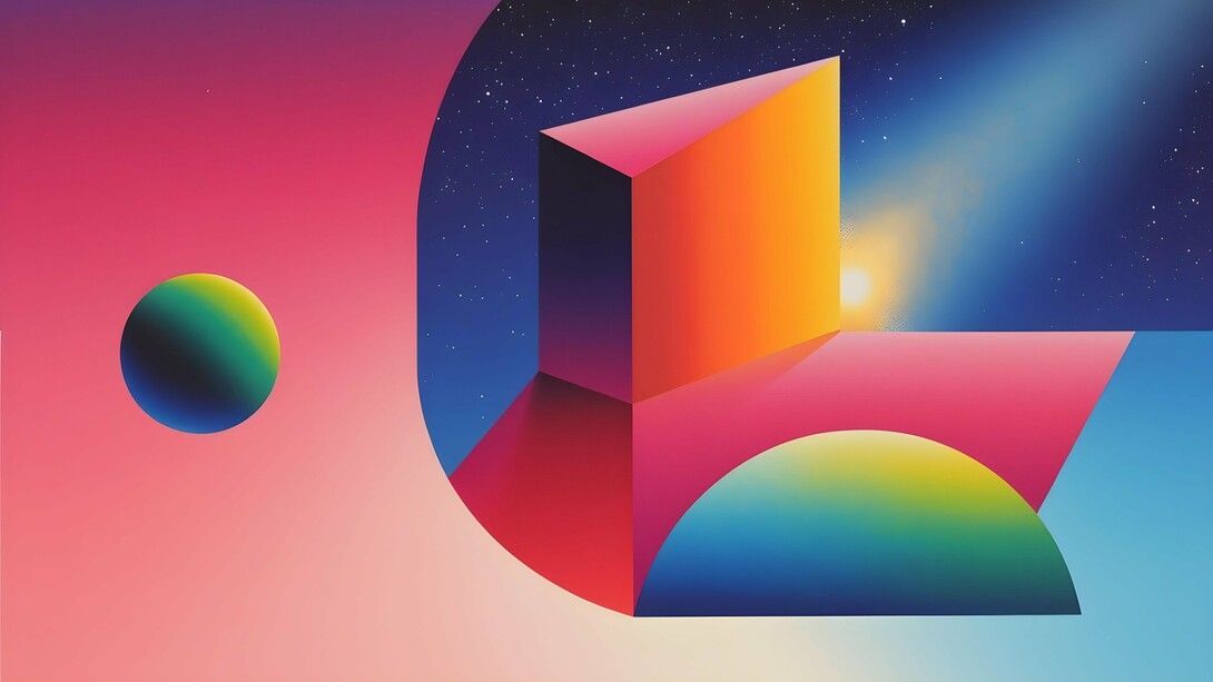 Flows of energy and matter intertwine, visualizing the dynamic balance underlying technological evolution