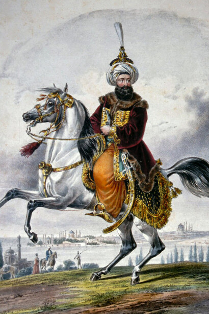 Josef Kriehuber, Mahmut II