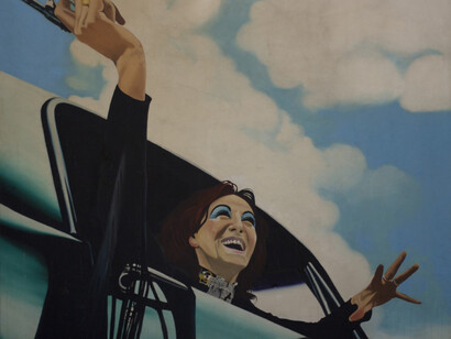 Kevin Whitney, Chilita Secunda, 1970, oil on canvas, 153 x 182 cm. Photo by Maria Anastassiou