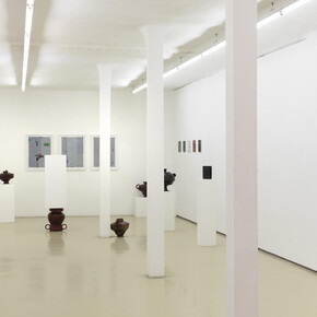 Various artists, Artists in residence 2024, exhibition view. Courtesy of Krinzinger Schottenfeld