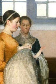 A Baptism by Michael Ancher