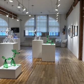 Various artists, Animal house, exhibition view. Courtesy of Carter Burden Gallery