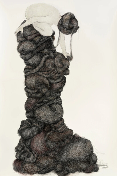 Alice Maher, Sibyl I, 2025. Courtesy of Kevin Kavanagh