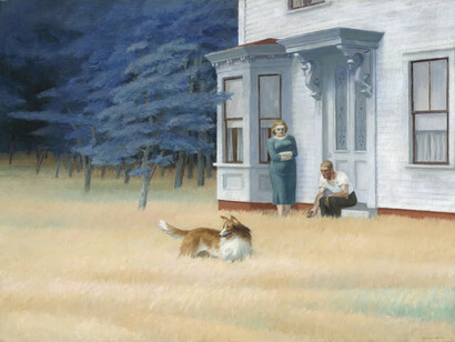 Edward Hopper,
Cape Cod Evening, 1924