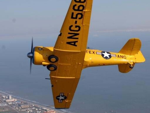North American T-6 Texan. Courtesy of Lone Star Flight Museum