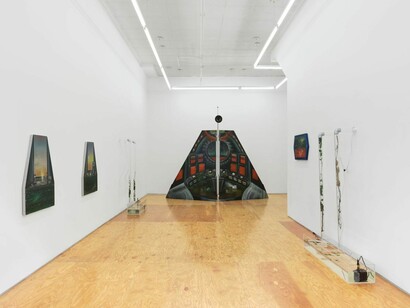 Carolina Fusilier, Imago, exhibition view. Courtesy of Margot Samel Gallery