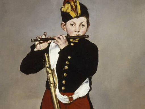 Édouard Manet, Il pifferaio, 1866. Olio su tela, dettaglio Parigi, Musée d’Orsay © René-Gabriel Ojéda / RMN-Réunion des Musées Nationaux/ distr. Alinari