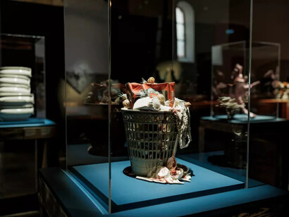 In the name of clay: 50 years of italian ceramic art, exhibition view. Courtesy of Museum of Decorative Arts and Design