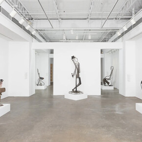 Richard Dial, American idols, exhibition view. Courtesy of Johnson Lowe Gallery 
