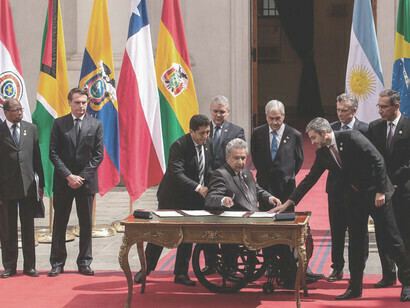 In 2019, with the aim of replacing UNASUR, the presidents of 8 South American countries created Prosur