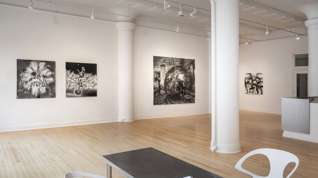 Gonzalo Fuenmayor, A certain slant of light, exhibition view. Courtesy of Dolby Chadwick Gallery