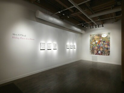 Hiding Places in a Dream, Exhibition view. Courtesy of Linda Warren Projects