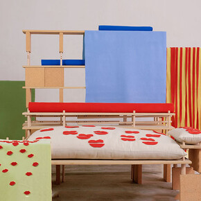 Stéphanie Marin, Inside Matisse, vista de exhibición. Cortesía del Centre Pompidou Málaga