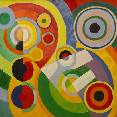 Il ritmo, la gioia di vivere, Robert Delaunay, (1930). I colori non solo generano stati d'animo, ma si abbinano anche a essi