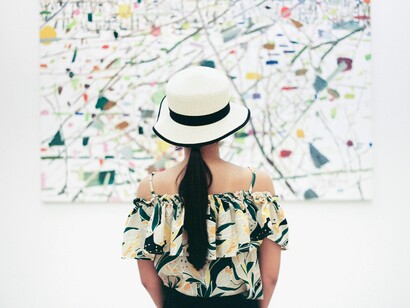 No museu